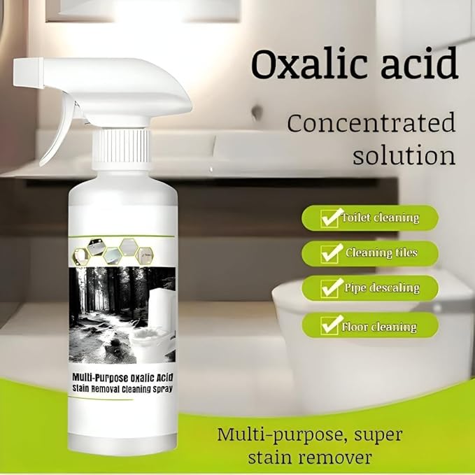 Multi-Purpose Oxalic Acid Stain Removal Cleaning Spray 200ml(pack 1)