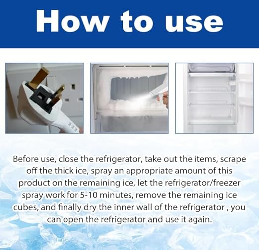 SS Defrosting Spray for Fridge Freezer BUY 1 GET 1 FREE