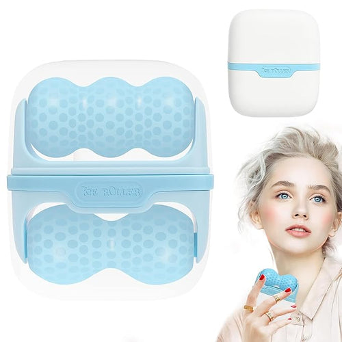 2 in 1 Upgraded Ice Roller for Face & Body Massager