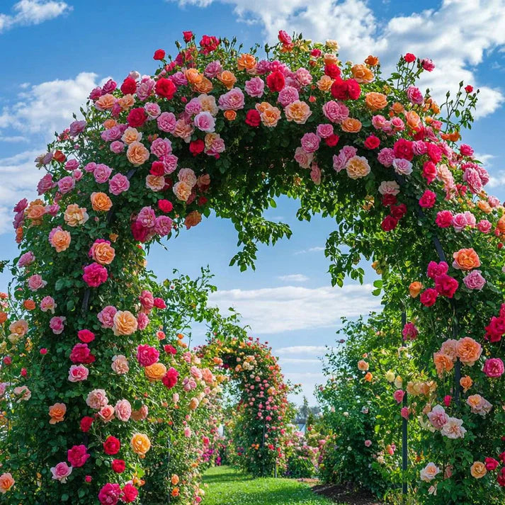 EVER BLOOM ROSE SEEDS( PACK OF 2) AND 1 PLANT GROWTH