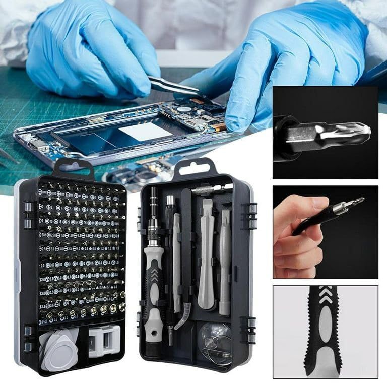 115-in-1 Screwdriver Set – Magnetic Precision Tool Kit for Mobile, PC, Glasses, Laptop, and Digital Watch Repair