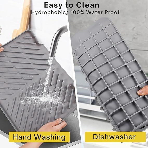 Dish Drying Silicone Mat For Kitchen