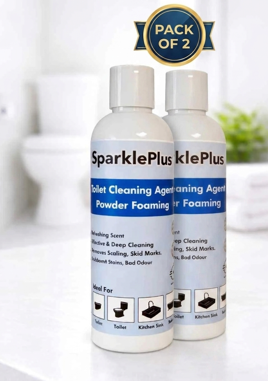 Toilet Cleaning Agent Powder Foaming 100 gm (Pack of 2)