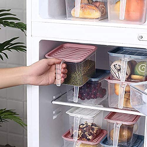 SS Fridge storage containers pack of 6