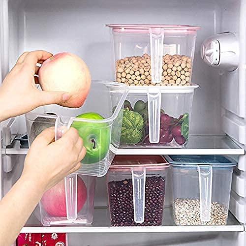 SS Fridge storage containers pack of 6