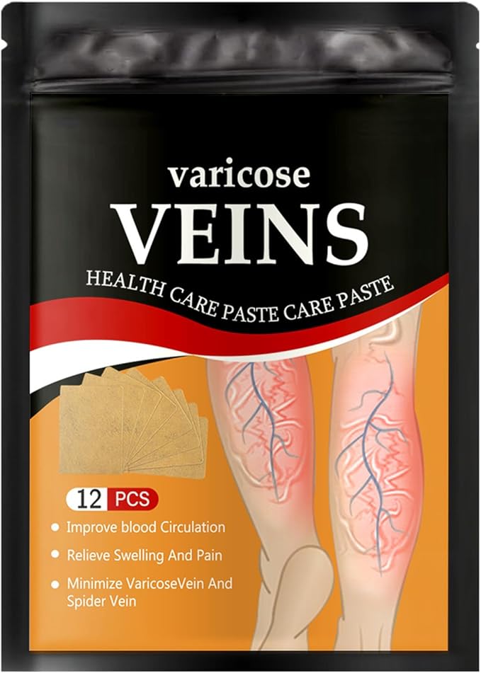 Varicose Veins Sticker for Legs, Against Spider Veins Patch(PACK 2)