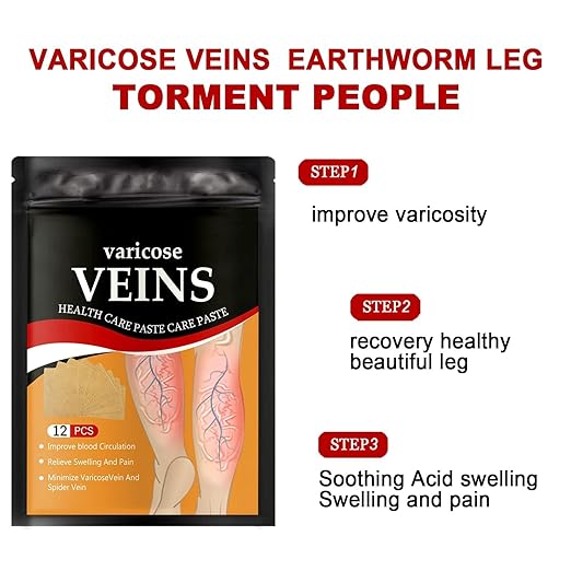 Varicose Veins Sticker for Legs, Against Spider Veins Patch(PACK 2)