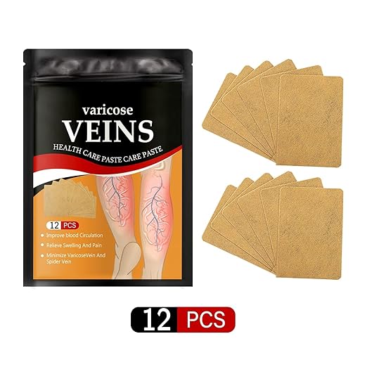 Varicose Veins Sticker for Legs, Against Spider Veins Patch(PACK 2)