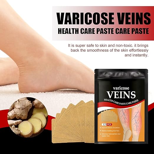 Varicose Veins Sticker for Legs, Against Spider Veins Patch(PACK 2)