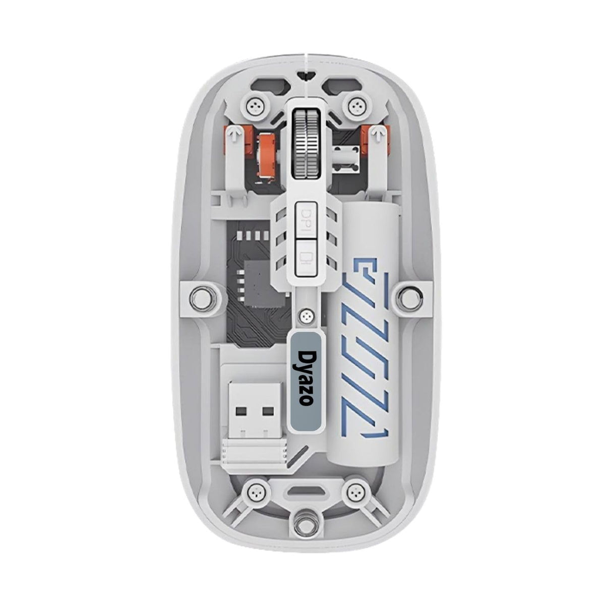 Transparent Wireless Rechargeable Mouse