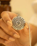 Traditional om pendant with chain