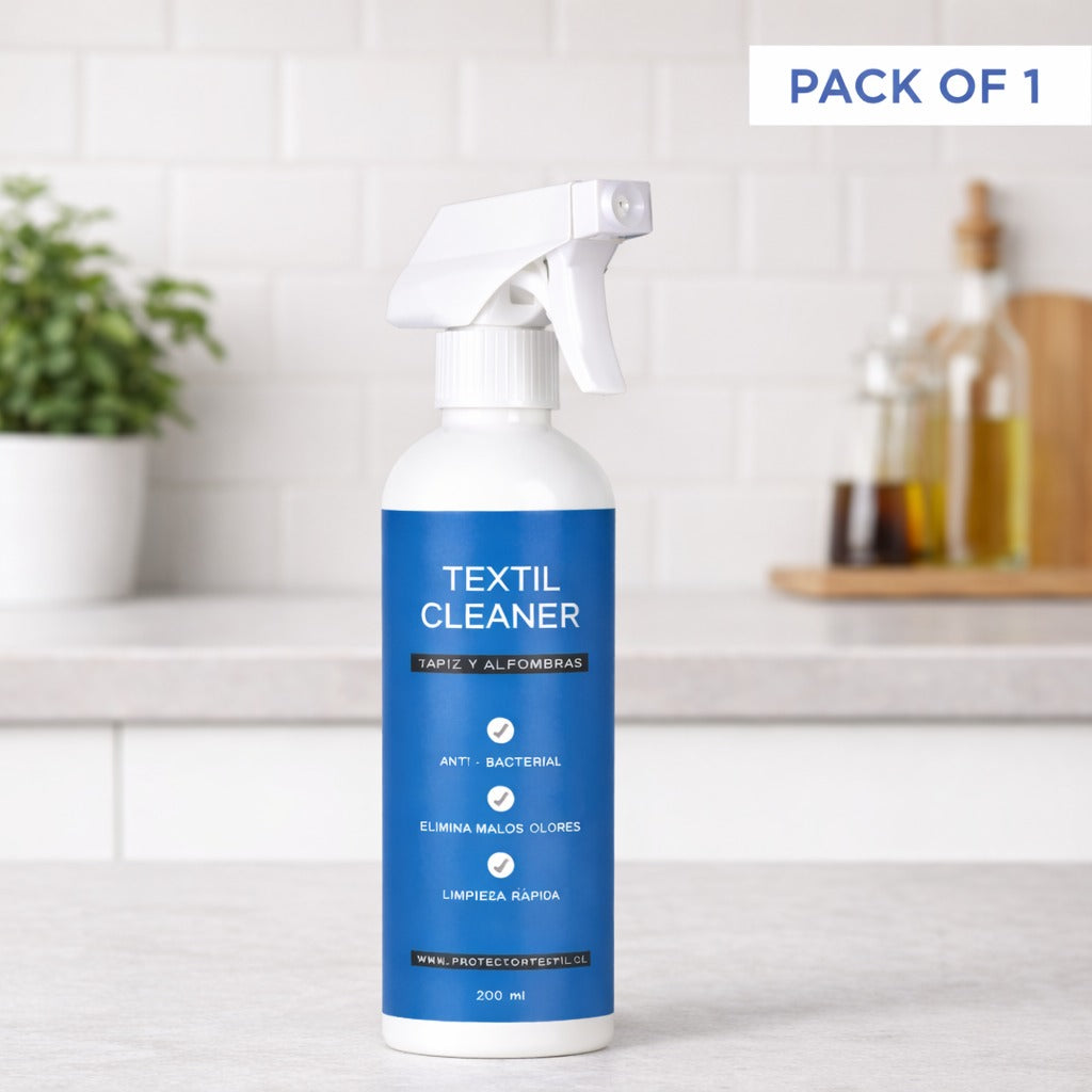 Textile Cleaner For All Color Fabric Stain Remover 200 ml(PACK 1)