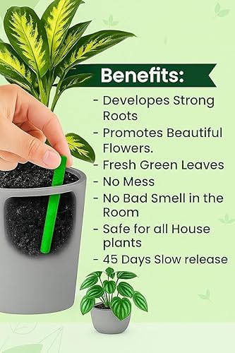 AI Plant Food Sticks for Indoor & Outdoor Plants pack 2(50pcs)