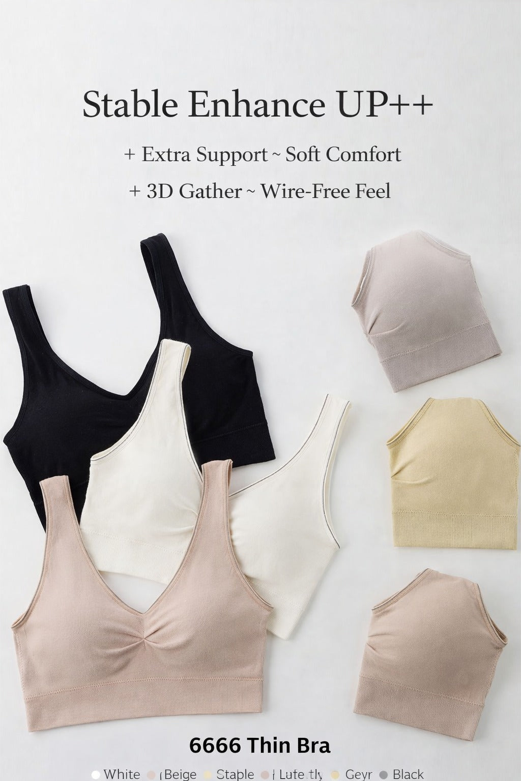 Women Full Coverage Lightly Padded Bra (random colour)pack of 1