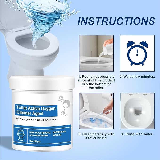 Toilet Active Oxygen Cleaner