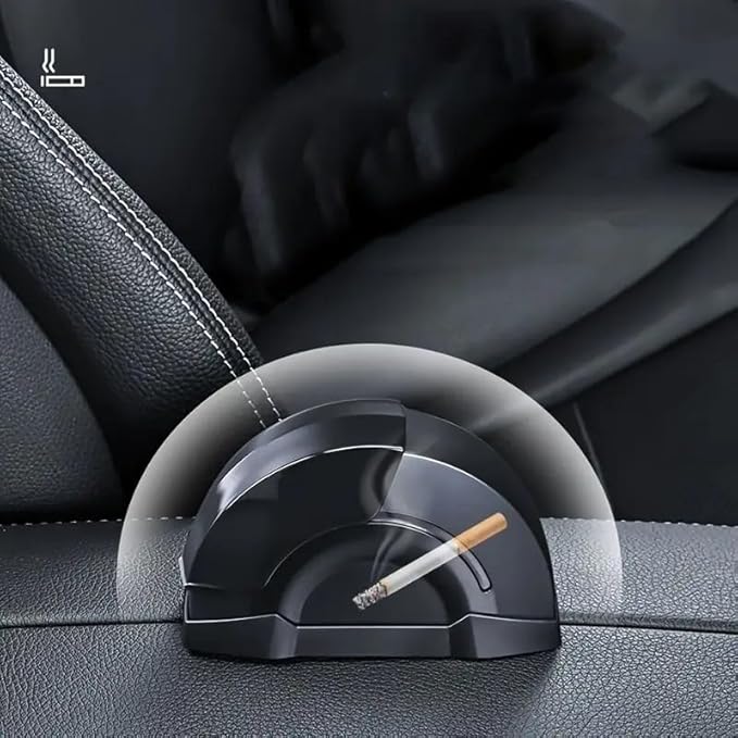 Portable Adhesive Ash Tray for Car