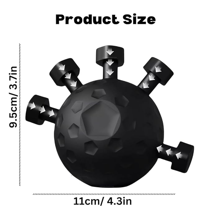 Hand Grip Strengthener,Ultimate Finger Exerciser Strength Trainer Exercise Ball Hand Strengthener Hand Balls Workout Equipment for Men & Women