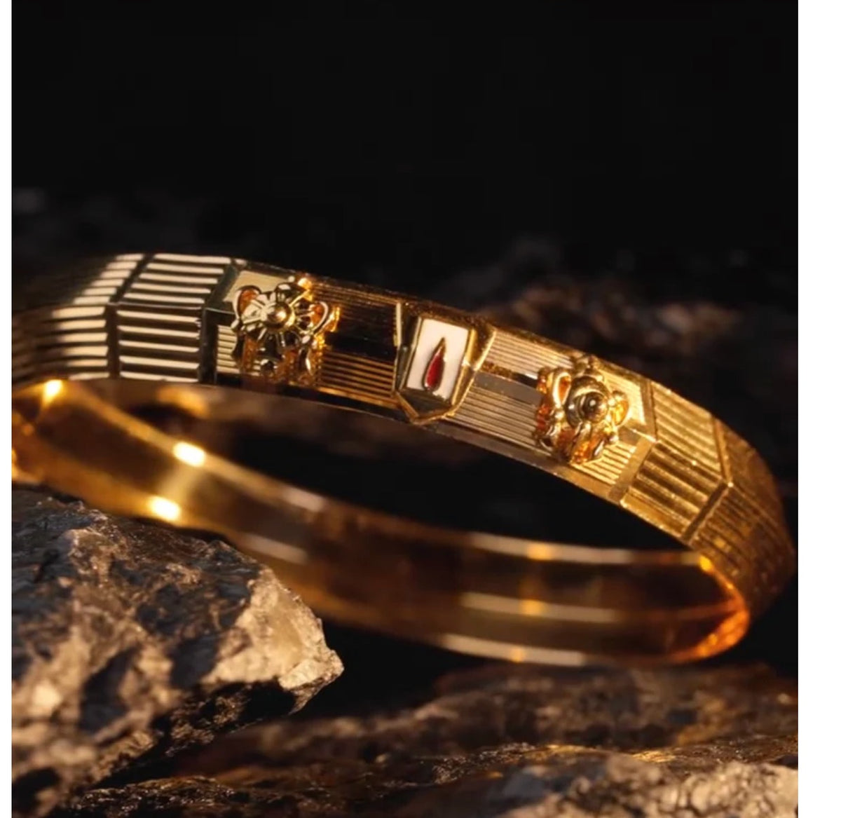 Bharatyug Lord Balaji Gold Kada