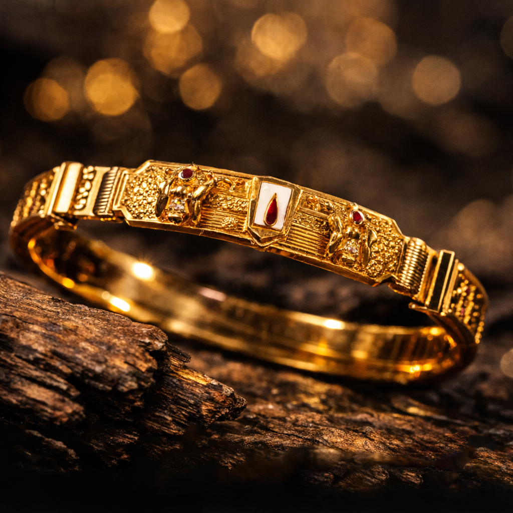 Bharatyug Lord Balaji Gold Kada