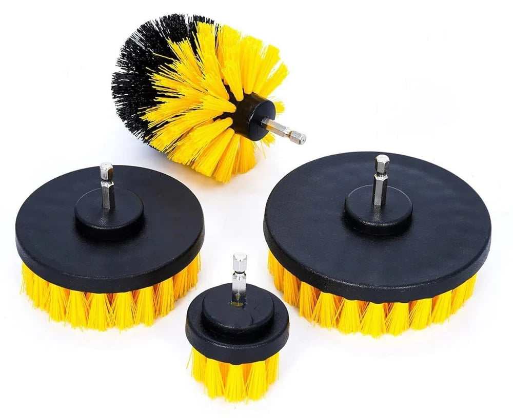 4PCS DRILL SCRUBBER BRUSH SET