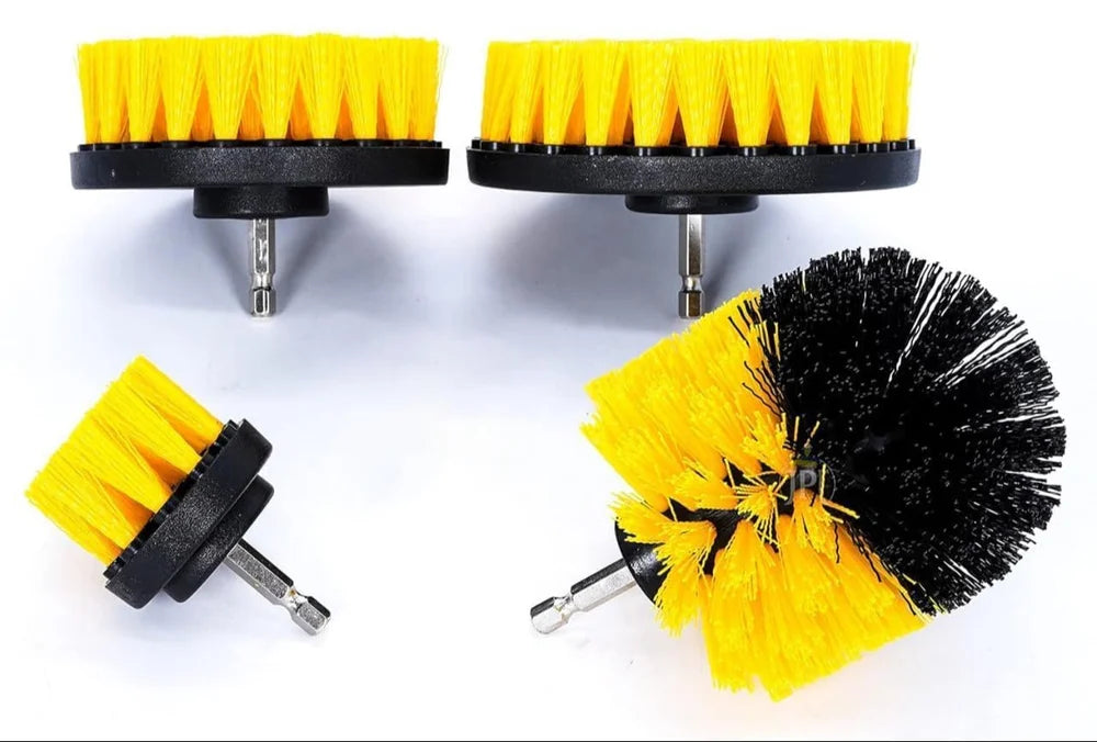 4PCS DRILL SCRUBBER BRUSH SET