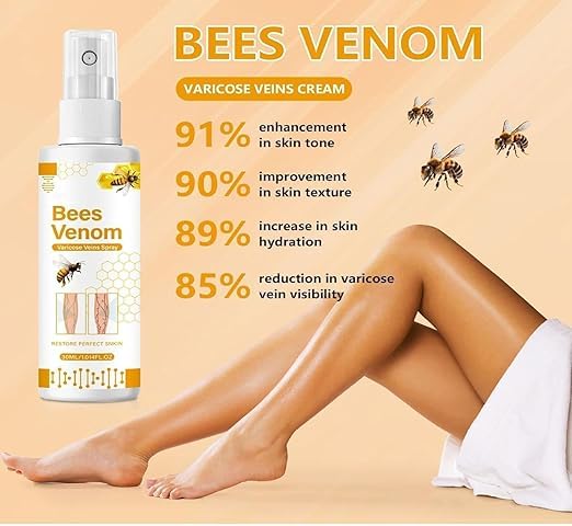 Bees Venom Varicose Veins Spray(pack of 2)