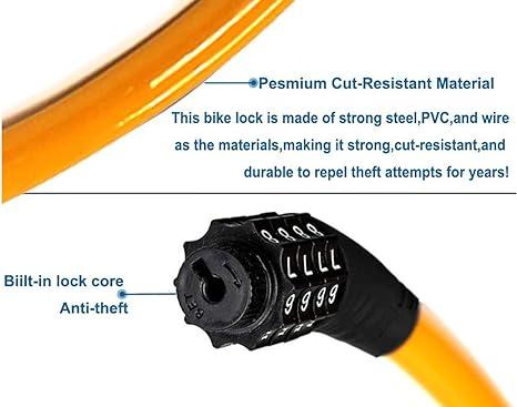 Bike Keyless Lock (random color)