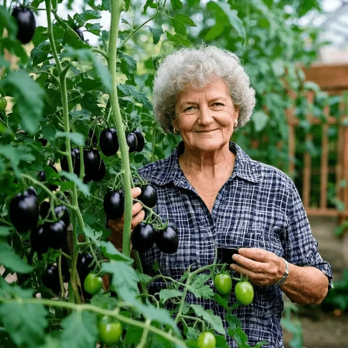 SS Rare Blueberry Pruple Tomato Seeds No Gmo | Buy 1 Get 1 Free