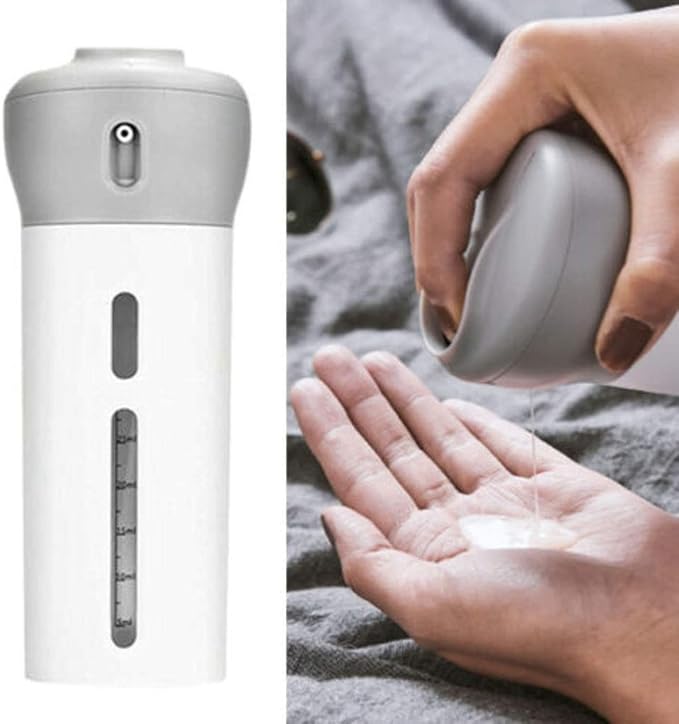 4 in 1 Travel Dispenser Bottle Set Refillable (RANDOM COLOR)
