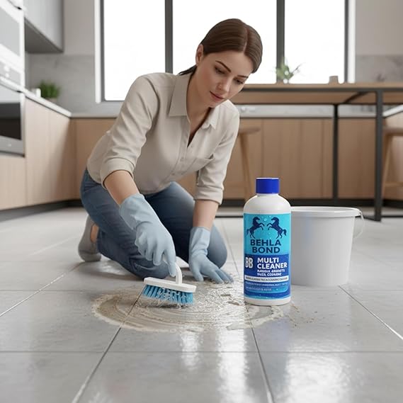 Multi Cleaner Bhela  Bond Liquid for Tiles, Marble, Granite & Ceramic Floors 200ml each pack of 2
