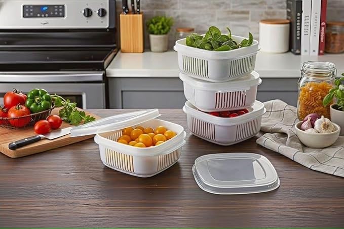 Kitchen Storage Containers Set of 4