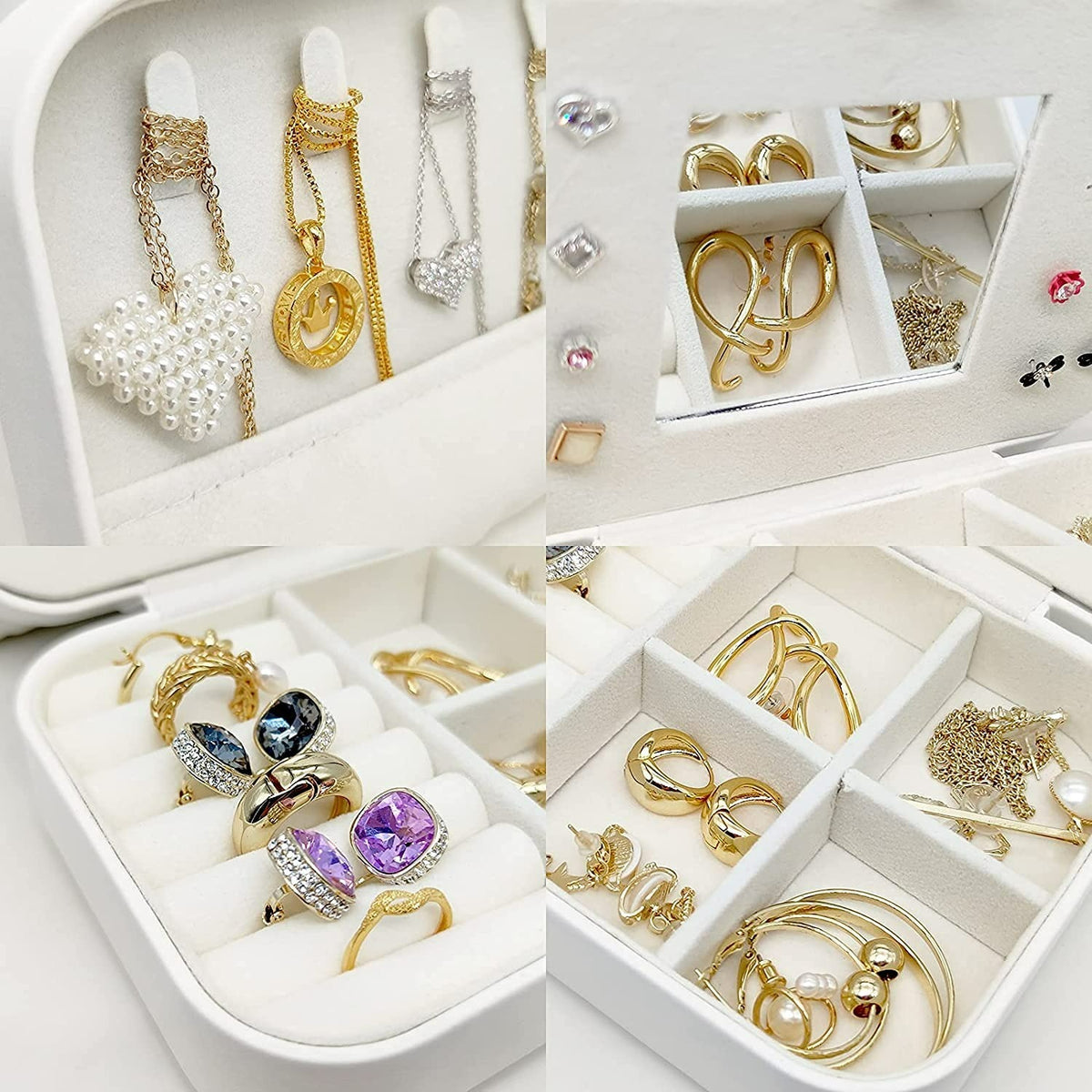 Mini Travel Jewelry Box