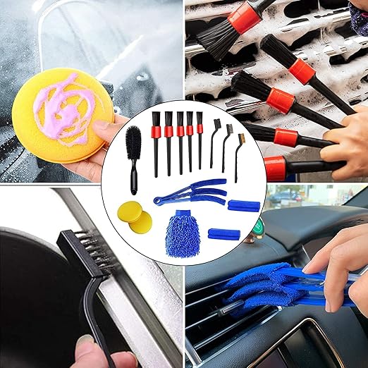 15pcs Car Detailing Brush Set