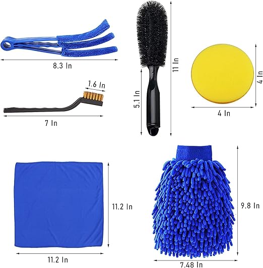 15pcs Car Detailing Brush Set