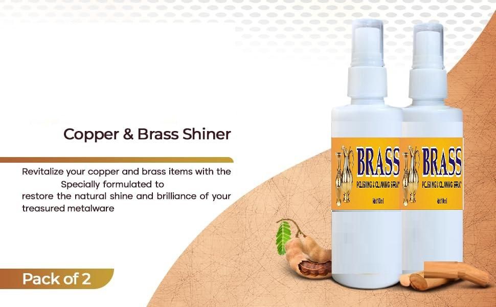Brass Polishing Cleaning Spray(pack of 2)