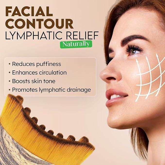 New Lymphatic Contour Face Brush