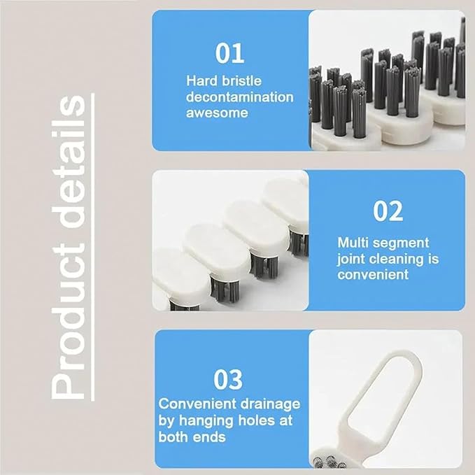 Bendable Multifunctional Cleaning Brush (multicolor)