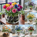 Hydroponic Rose Bulbs -Enchanting Fragrant can be grown in water or soil(pack of2)