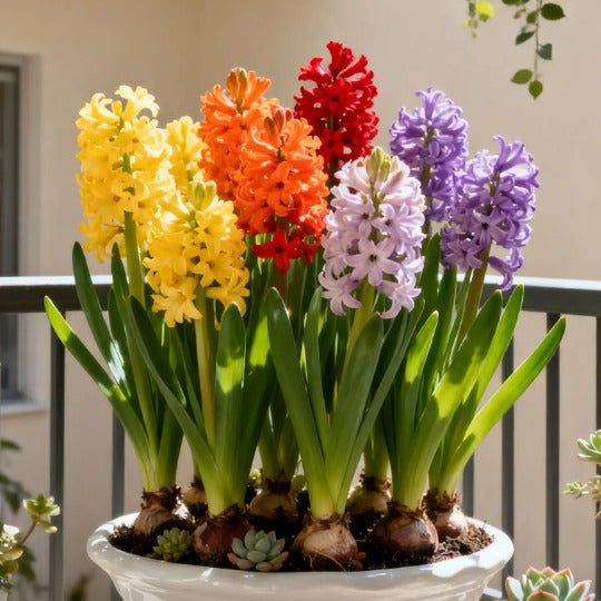 SS BI-COLOR MUTATION HYACINTH BULBS SEEDS(pack of 2)