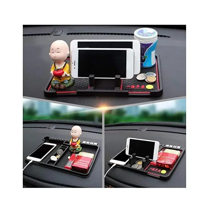 Anti-Slip Silicone Pad and Car Mobile Holders for Car Dashboard