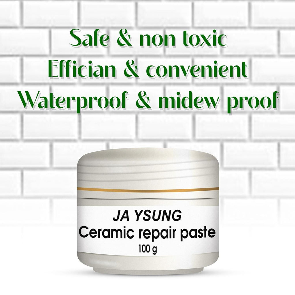 AI Ceramic Repair Paste, Tile Repair Paste(White) 100 gram (Pack of 2)