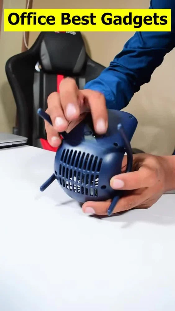 Portable Fan With Mobile Holder (EF33)(random colour)