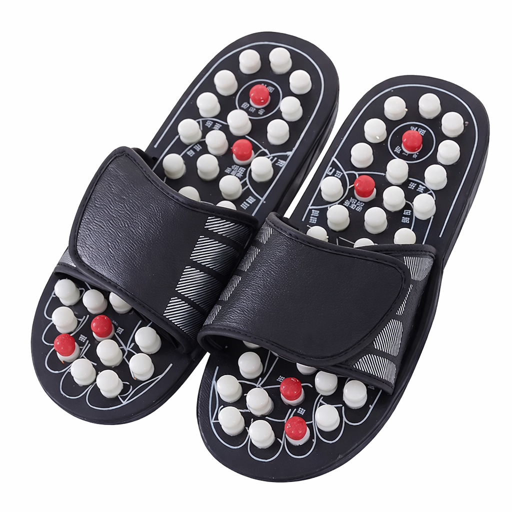 Bodhi Acupressure Massage Slippers Reflexology Sandals with Adjustable Strap