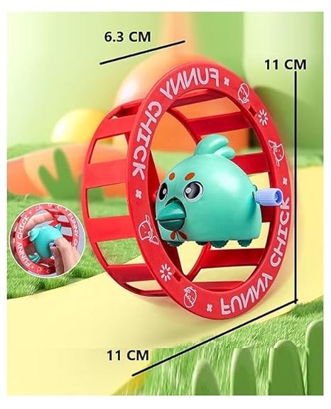 Clockwork Spinning Funny Chicken Loop