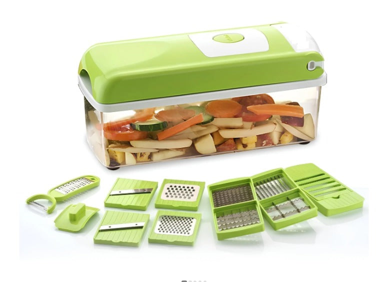 13 IN 1 CHOPPER, Fruits & Vegetable Cutters, Grater Peeler Chipser (RANDOM COLOR)