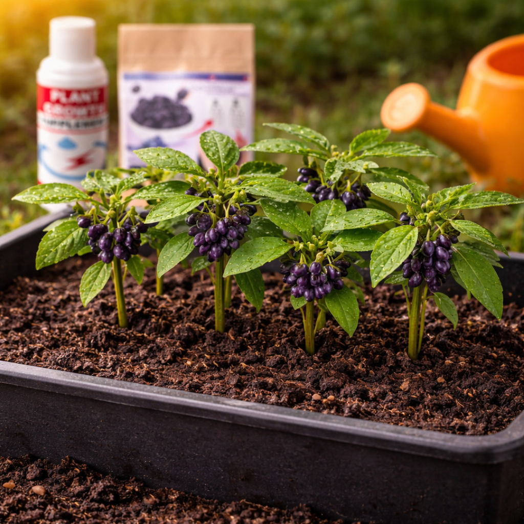 Buy 1 Get 1 Free Changbai Mountain Dried Blueberries Seeds With Plant Growth Supplement Free