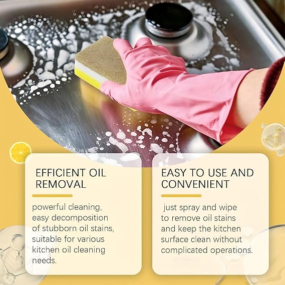 Greasy Dirt Clean Spray 100ml each pack of 2