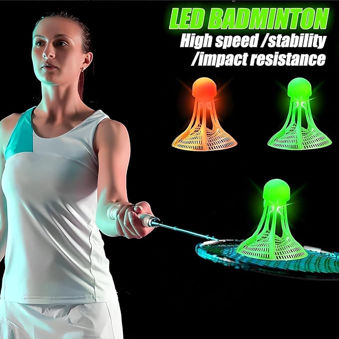2pc LED Shuttlecock Set for Badminton