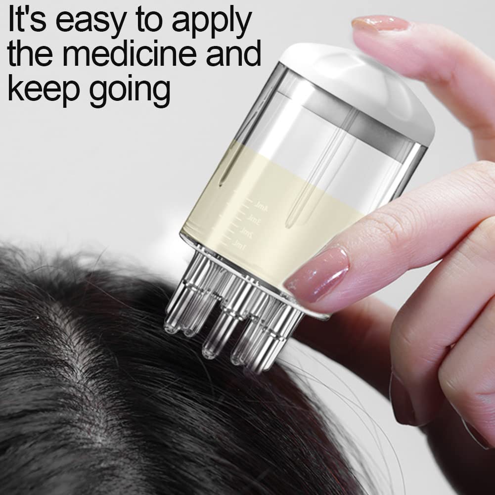 Scalp Applicator Comb, Hair Oil Applicator Bottle for Scalp Hair Comb for Scalp Massager and Hair Growth Care