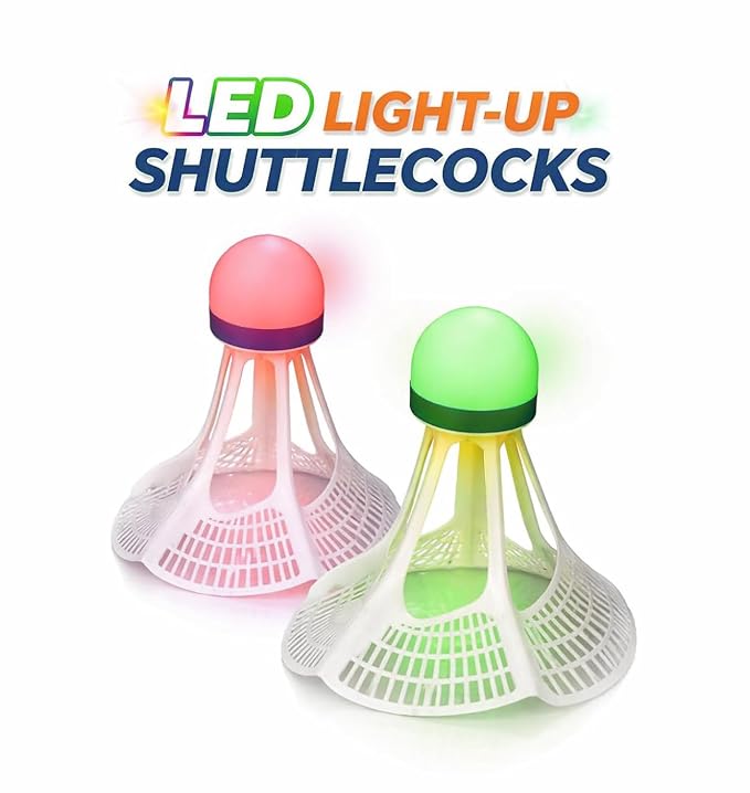 2pc LED Shuttlecock Set for Badminton